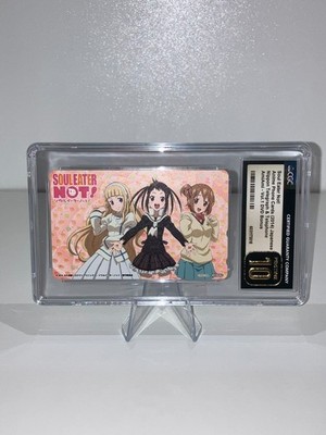 2014 Soul Eater NOT! Japan Telephone Phone Card CGC 10 Pristine