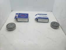 NSK 6201DDUC3E DEEP GROOVE BALL BEARING 12x32x10mm, LOT OF 2, NIB