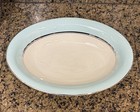 Nancy Prentiss SKYRIDGE Serving Bowl ~ 10"x7" 1965 Tiffany Blue ~ USA Fine China — photo 1