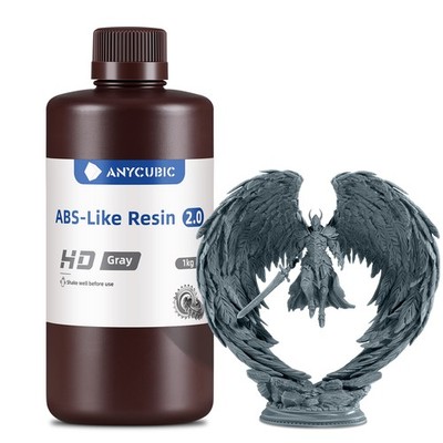 5/10KG ANYCUBIC 3D Drucker Resin Harz ABS-Like Resin 2.0 ABS-Like Standard Resin