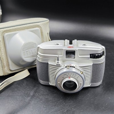 Bilora Bella 44 Vintage Kamera - Ungetestet, Tragetasche Inklusive