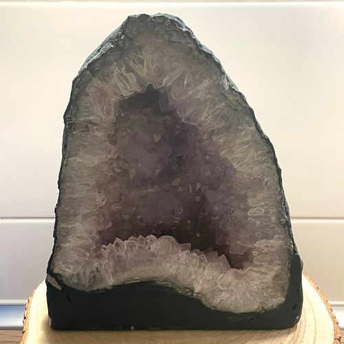 !!! XXL Amethyst Druse Geode Violett Kristall Grotte Unikat ca 8,6 kg 25 cm !!!