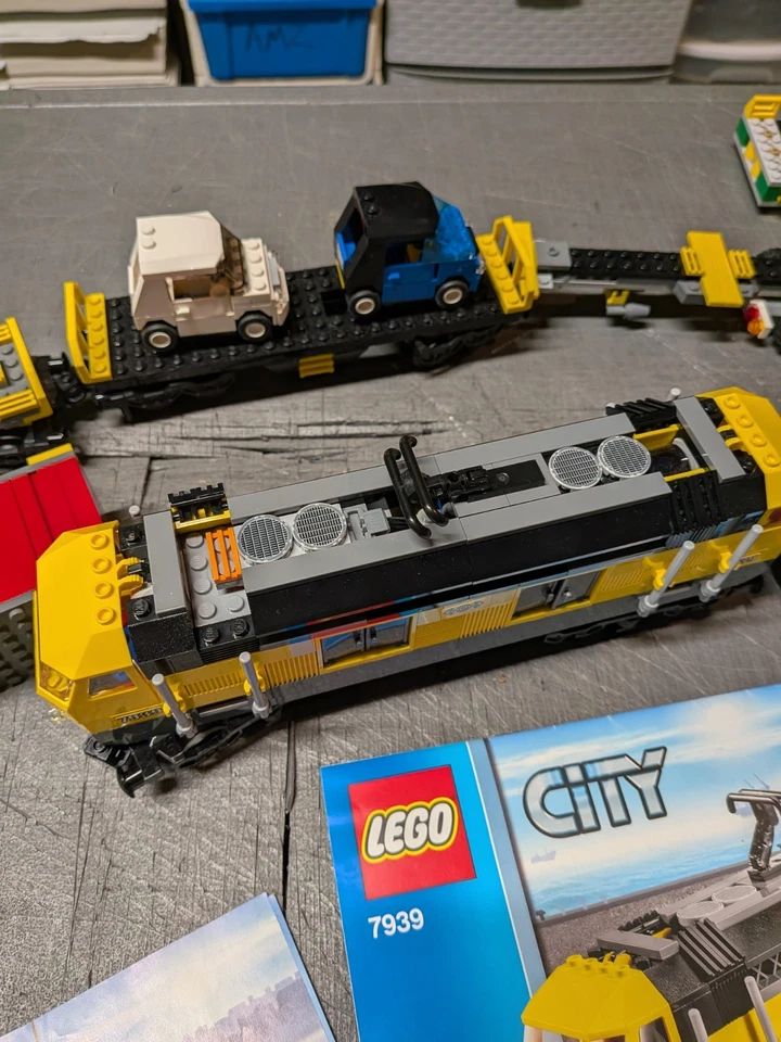 LEGO CITY: Tren de Carga (7939) Juego Retirado 2014 Completo? Ver fotos Foto 3 de 4