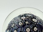 Nancy Freeman American Art Glass Paperweight Modern Millefiori Design — photo 5