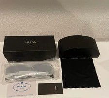 Prada PR17WS Sunglasses 49 mm Black / Dark Grey Lens