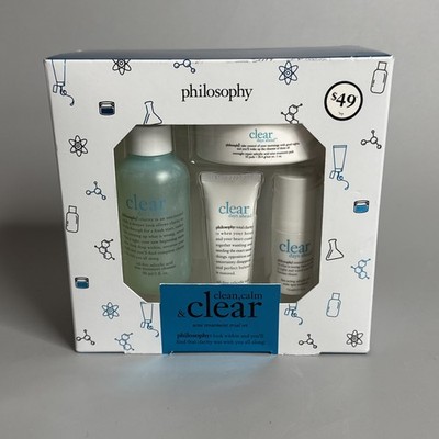Philosophy Clear Days Ahead Acne Treatment Trial Set Rare Discontinued