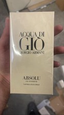 ACQUA DI GIO ABSOLU GIORGIO ARMANI Men Perfume EDP 100ml 3.4 oz Free shipping