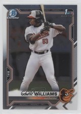2021 Bowman Draft Chrome Donta' Williams #BDC-90 1f17