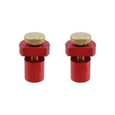 3/4-Inch 19mm Bench Dogs - 2-Pack Aluminum Alloy Non-Slip MFT Stops Workbenc...