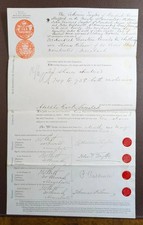 1882 Adelphi Bank Ltd, Standish House Aintree & Manchester, Aktienzertifikat