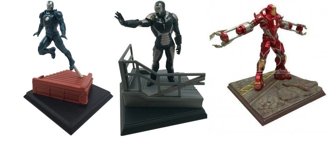 Marvel Iron Man Battflefield Coll Mark 35 - 40 - 16 1/24 Mini Figure 7CM Dragon
