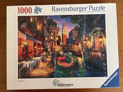 Ravensburger Canal Cruise in Venice 1000 Pc Jigsaw Puzzle WJPC Puzzle