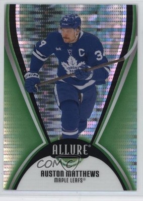 2025-26 Upper Deck Allure Green Quartz /99 Auston Matthews #12 q2c