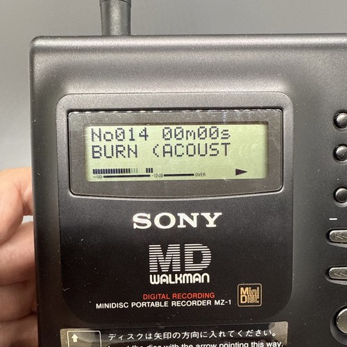 Sony MZ-1 MD MiniDisc Walkman Player Recorder. Weltweit erster Mini Disc Player #1 - Bild 20 von 24