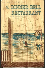 Dinner Bell Restaurant Menu FL 1959