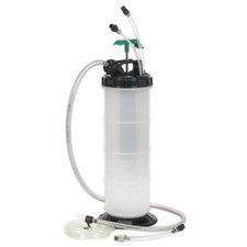 Sealey TP204 Vakuum Kraftstoff & Flüssigkeitsabzieher 8ltr Benzin Diesel Öl Wasser