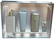 Perry Ellis 18 Men 4 Pc Set 3.4oz EDT SP 0.25ozEdt SP 2.75ozDEOD 3oz B/Wash
