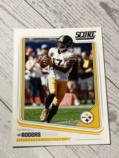 2018 Panini Score Eli Rogers #278 Pittsburgh Steelers WR NFL Base Football Card