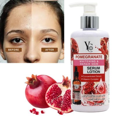 YC Pomegranate Whitening Serum Lotion deep nourishment for all skin types 250 gm