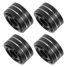  4pcs Speaker Isolation Feet - Speaker Spike Pads with Rubber Rings - Subwoofer