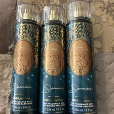 3 Bath & Body Works DISNEY PRINCESS JASMINE Fine Fragrance Mist 8 fl oz  NEW!