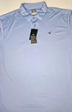 Callaway Opti-Dri Polo Shirt Men s XXL Blue Golf Performance Short Sleeve...