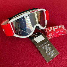 Supreme x Smith Ski Snowboard Goggles White Off-Road ATV Dirt Bike FW15 US New