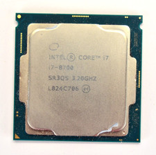 Intel Core i7-8700 Processor 3.2 GHz, 6 Cores, LGA1151 - SR3QS