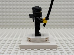 Lego Ninja - Black Minifigure Castle 6093 4805 6045 1185 6088 6083 6089 cas048