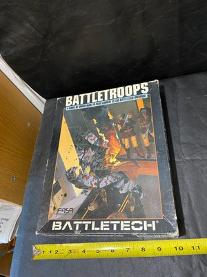#ad #ad BATTLETROOPS Battletech 1637 game FASA 1989 $59.01