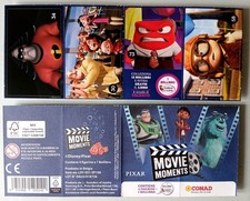 WALT DISNEY PIXAR / CONAD - MOVIE MOMENTS, 4 FIGURINES