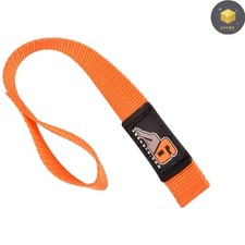 Heavy Duty 1" Orange Winch Hook Pull Strap - Made in USA - Durable & Lightweight