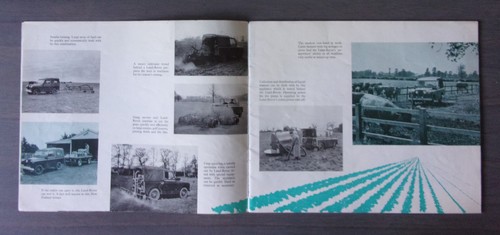 LAND ROVER SERIES II In Action orig 1963 UK Mkt Sales Brochure - #600/A - Picture 3 of 15