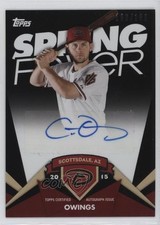 2015 Topps Spring Fever Promo Auto 196/199 Chris Owings #SFA-COW Auto 1e51