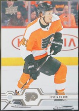 2019-20 Upper Deck #328 Justin Braun Hockey VG