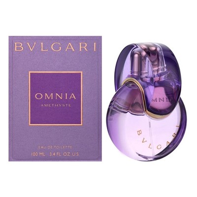 Omnia Amethyste by Bvlgari Eau De Toilette Spray for Women 3.4 oz New in Box