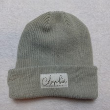 Columbia Lost Lager II Unisex Beanie One Size Sage Green Recycled Knit Hat