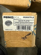 Pipe Deck Fill - 1-1/4" Pipe, Unmarked, Plain Bronze