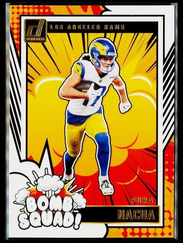 Puka Nacua #11 2024 Panini Donruss Bomb Squad card