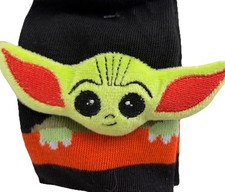 Star Wars Mandalorian The Child Grogu Baby Yoda Knee High Socks 4-10 - New Tags