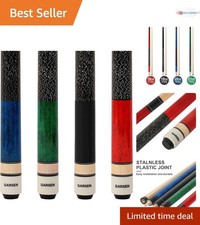 Pool Cue Stick 58 Inch Maple Wood 18 19 20 21 oz Billiard House Bar Set of 4