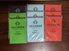 US Chess Federation Commemorative Scorebooks ...