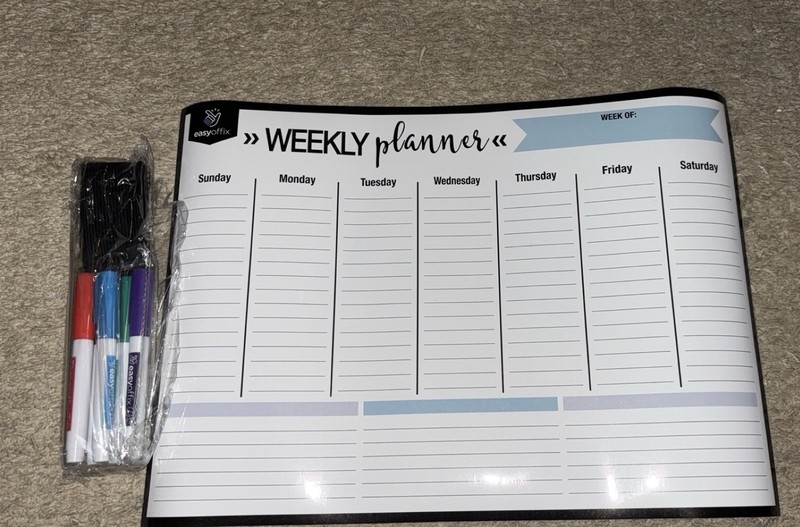 New Magnetic Calendar for Refrigerator Dry Erase Board