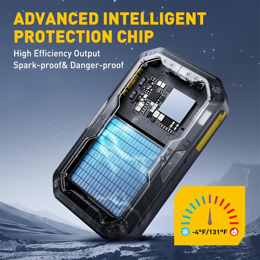 10,400mAh Car Multifunctional Start Emergency Power Supply Car Starting Charging