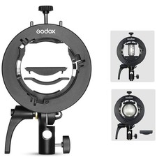 Godox S2 Bracket S-Type Bowens Mount Holder for Godox AD200 AD200Pro AD400Pro V1