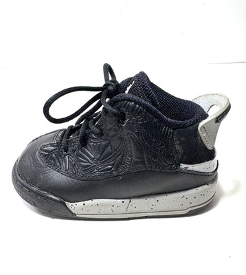 NIKE KID'S AIR JORDAN BLACK DUB ZERO SNEAKERS, LACE-UP, TODDLER 7C