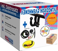 AHK AUTOHAK für Honda Civic Aerodeck 98-01 hori. + 7-pol ES ABE abnehmbar