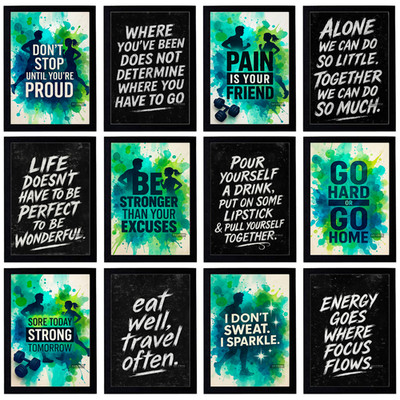 Motivationsposter A3 A4 A5 Inspirierender Wandbilddruck für Zuhause und Büro