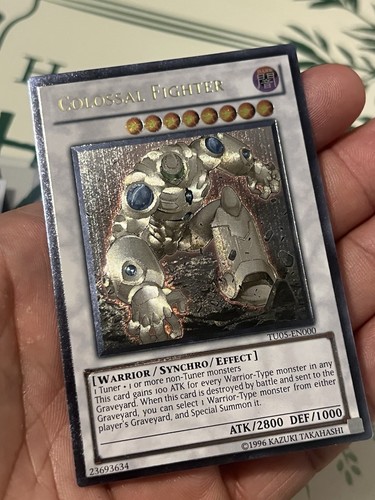 Yu-Gi-Oh! Colossal Fighter - TU05 Ultimate Rare - Picture 1 of 9