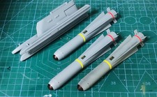 Custom kit 1/18 AGM-65 Maverick missiles w/pylon for BBI Elite Force F-16 F16